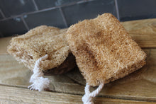 Load image into Gallery viewer, Loofa washing up pad ~ Natural ~ unbleached