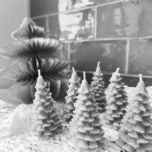 Load image into Gallery viewer, Beeswax Christmas Tree candle ~ By Mersea Mudd Shack