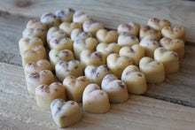 Load image into Gallery viewer, Heart Shaped Beeswax Melts ~100g ~ By Mersea Mudd Shack
