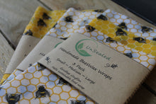 Load image into Gallery viewer, Re-usable Beeswax food wraps ~ By UnSealed