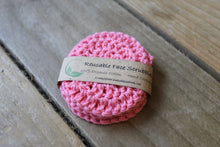 Load image into Gallery viewer, Organic Reusable face rounds ~ set of 4 ~ By Unsealed