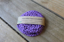Load image into Gallery viewer, Organic Reusable face rounds ~ set of 4 ~ By Unsealed