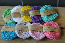 Load image into Gallery viewer, Organic Reusable face rounds ~ set of 4 ~ By Unsealed