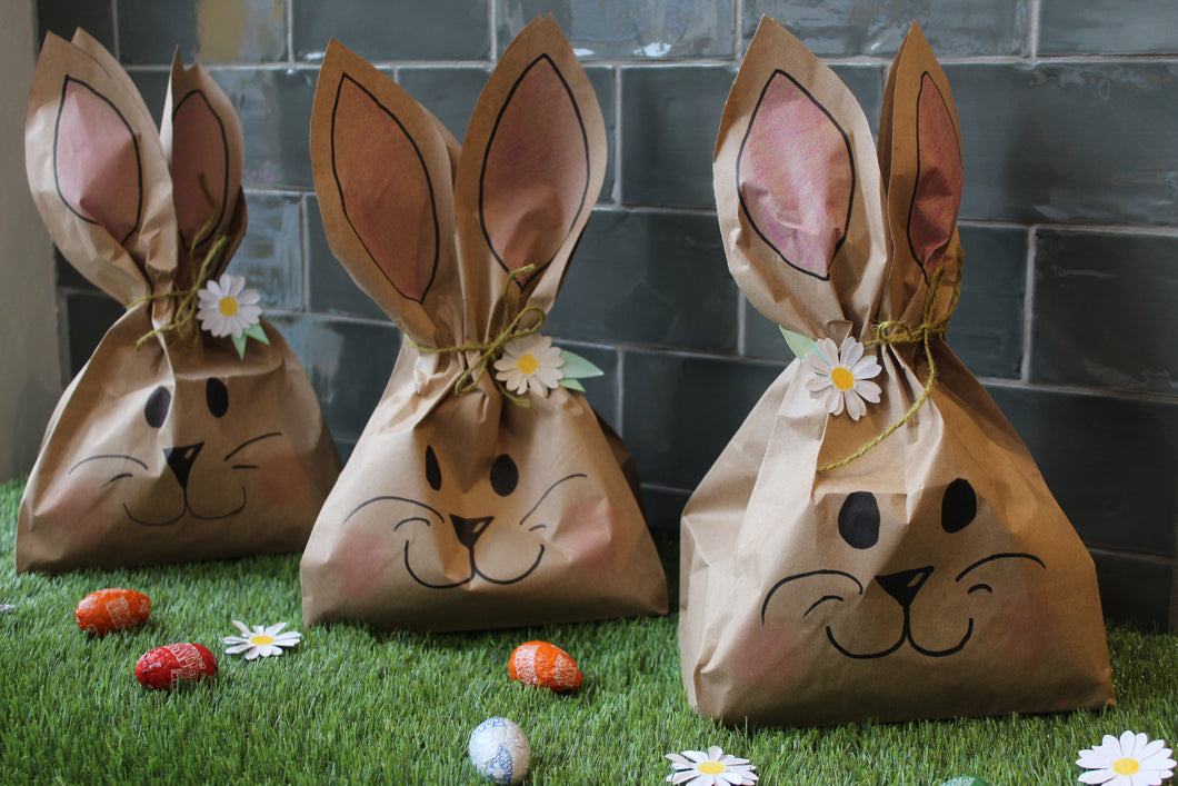 Easter Bunny Bags ~ Including Tonys chocolacte eggs and Toy ~By Unsealed