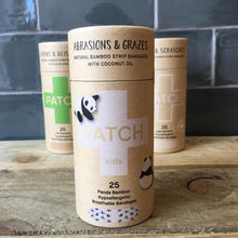 Load image into Gallery viewer, Organic Bamboo plasters ~ Tube of 25 ~ By Patch