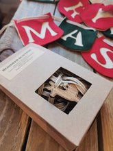 Load image into Gallery viewer, Wooden christmas bunting ~ By Pico