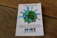 Load image into Gallery viewer, Enamel pin badges ~ Climate Change ~ By Hartiful