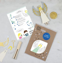 Load image into Gallery viewer, Make your own Angel peg Doll ~ By Cotton twist