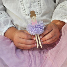Load image into Gallery viewer, Make your own Pom Pom Ballerina Peg Doll  ~ By Cotton Twist
