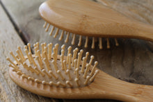 Load image into Gallery viewer, Bamboo Hair Brush ~ By Zero Waste Club