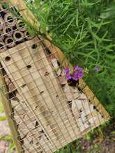 Load image into Gallery viewer, Wooden Natural Bee & Insect Hotel