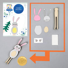 Load image into Gallery viewer, Make your Own Rabbit Peg Doll~ By Cotton Twist