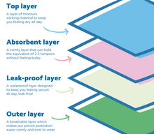 Load image into Gallery viewer, Period Pants ~ By Cheekywipes