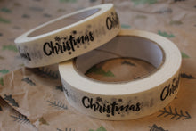 Load image into Gallery viewer, Christmas themed Kraft Paper Tape