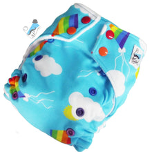 Load image into Gallery viewer, Re-usable Cloth Nappy in Cotton Jersey ~ By Albert Postlewait