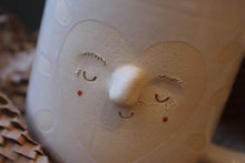Load image into Gallery viewer, Hug Mugs ~ Heart faced ~ By Croucherli
