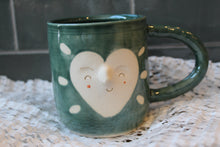 Load image into Gallery viewer, Hug Mugs ~ Heart faced ~ By Croucherli