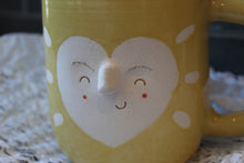Load image into Gallery viewer, Hug Mugs ~ Heart faced ~ By Croucherli
