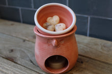 Load image into Gallery viewer, Stoneware face oil burner ~ By croucherli