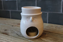 Load image into Gallery viewer, Stoneware face oil burner ~ By croucherli