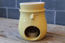 Load image into Gallery viewer, Stoneware face oil burner ~ By croucherli