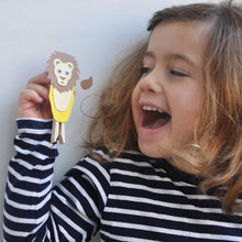 Load image into Gallery viewer, Make your own Lion Peg Doll ~ By Cotton Twist