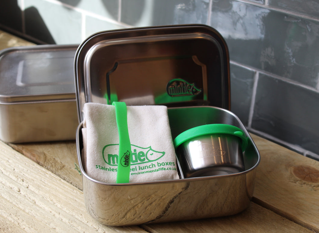 Stainless Steel lunch box Duo set ~ By Mintie