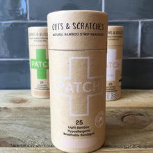 Load image into Gallery viewer, Organic Bamboo plasters ~ Tube of 25 ~ By Patch