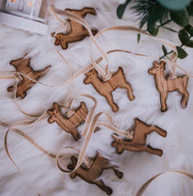 Load image into Gallery viewer, Wooden christmas bunting ~ By Pico