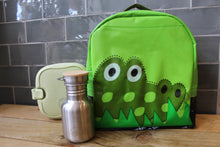 Load image into Gallery viewer, Upcycled Crocodile rucksack ~ By Planet Rubber
