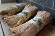 Load image into Gallery viewer, large Natural Raffia Hank ~ Assorted colours ~ By Nutscecne twine