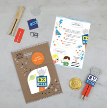 Load image into Gallery viewer, Make Your Own Robot Peg Doll ~ By Cotton Twist