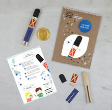 Load image into Gallery viewer, Make your Own Soldier/Nutcracker Peg Doll ~By Cotton Twist