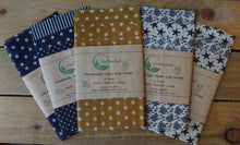 Load image into Gallery viewer, Vegan re-usable food wraps ~ By UnSealed
