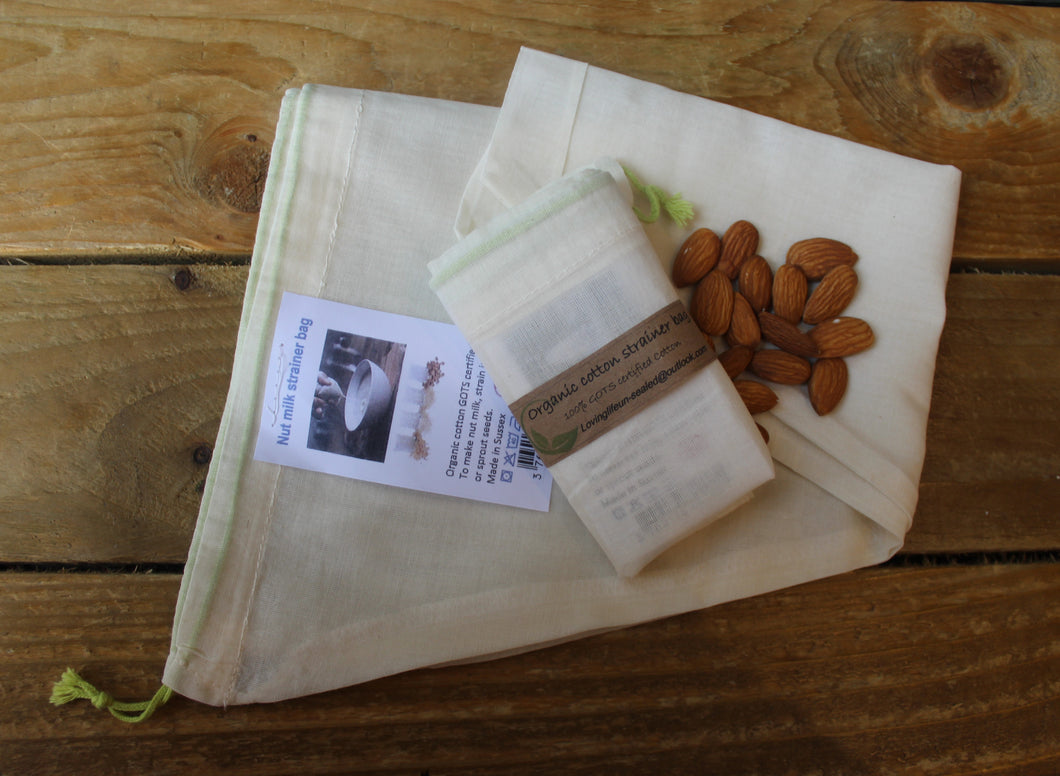Organic nut milk bag - Large