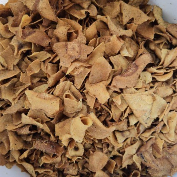Parsnip crisps ~ Sea salt and Black Pepper ~ Per 100g
