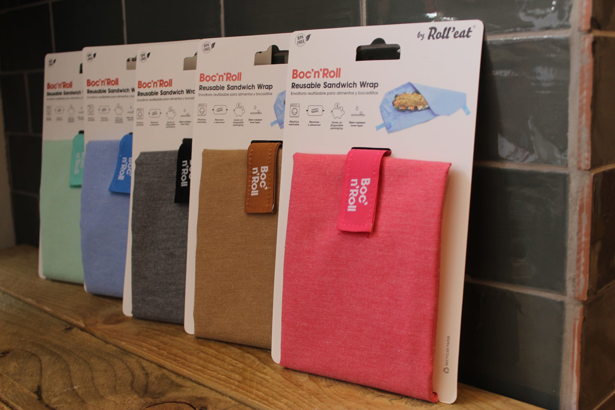 Reusable sandwich wrap ~ By Boc 'N' Roll – UnSealed, Clacton-on-Sea