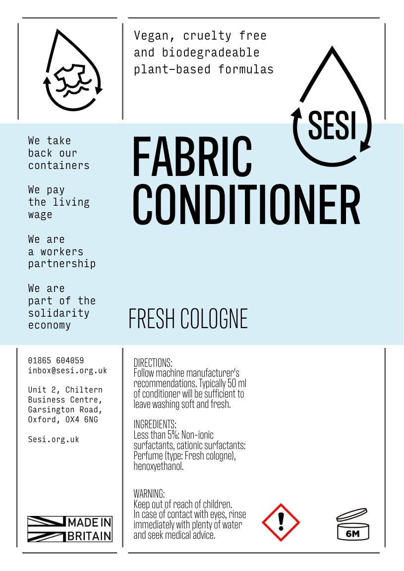 SESI Fabric Conditioner ~ IN STORE REFILL ONLY Per 100ml