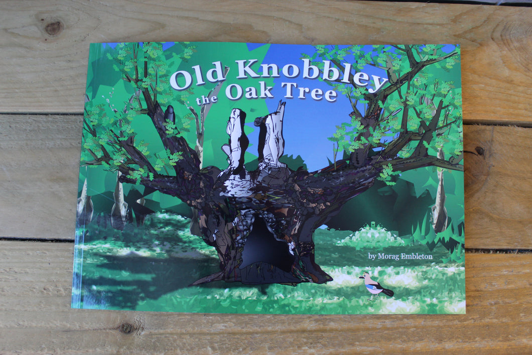 Old Knobbley the Oak tree ~ by Morg Embleton