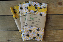 Load image into Gallery viewer, Re-usable Beeswax food wraps ~ By UnSealed
