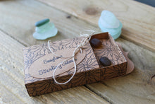 Load image into Gallery viewer, Sea Glass Earnings on Sterling silver stud
