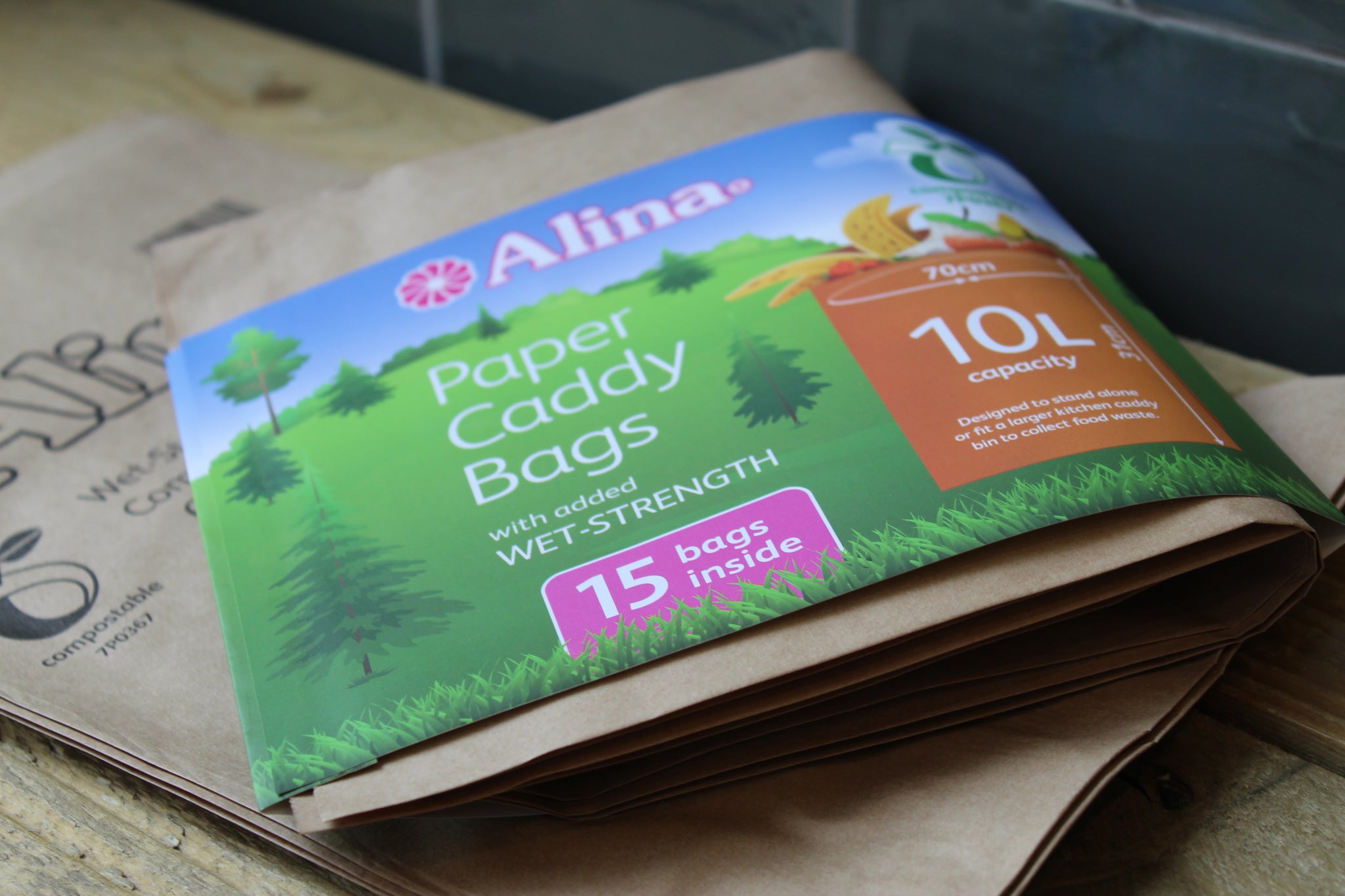 Paper sales bin bags