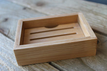 Load image into Gallery viewer, Bamboo  Soap dish ~ By Plastic Phobia
