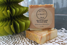 Load image into Gallery viewer, Luxury Myrrh-Sea Gold Beeswax Soap ~By Mersea Mudd Shack
