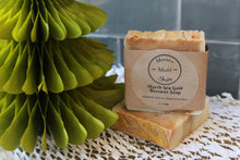Load image into Gallery viewer, Luxury Myrrh-Sea Gold Beeswax Soap ~By Mersea Mudd Shack
