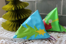 Load image into Gallery viewer, Christmas Triangular coin purse ~ By Planet Rubber
