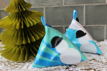 Load image into Gallery viewer, Christmas Triangular coin purse ~ By Planet Rubber
