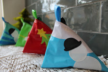 Load image into Gallery viewer, Christmas Triangular coin purse ~ By Planet Rubber
