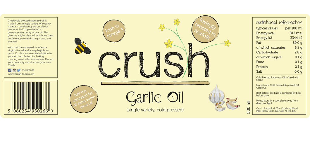 Garlic Oil ~ IN STORE REFILL ONLY ~ Per 100ml