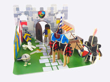 Load image into Gallery viewer, Knights Castle Eco Friendly Playset ~ By Playpress
